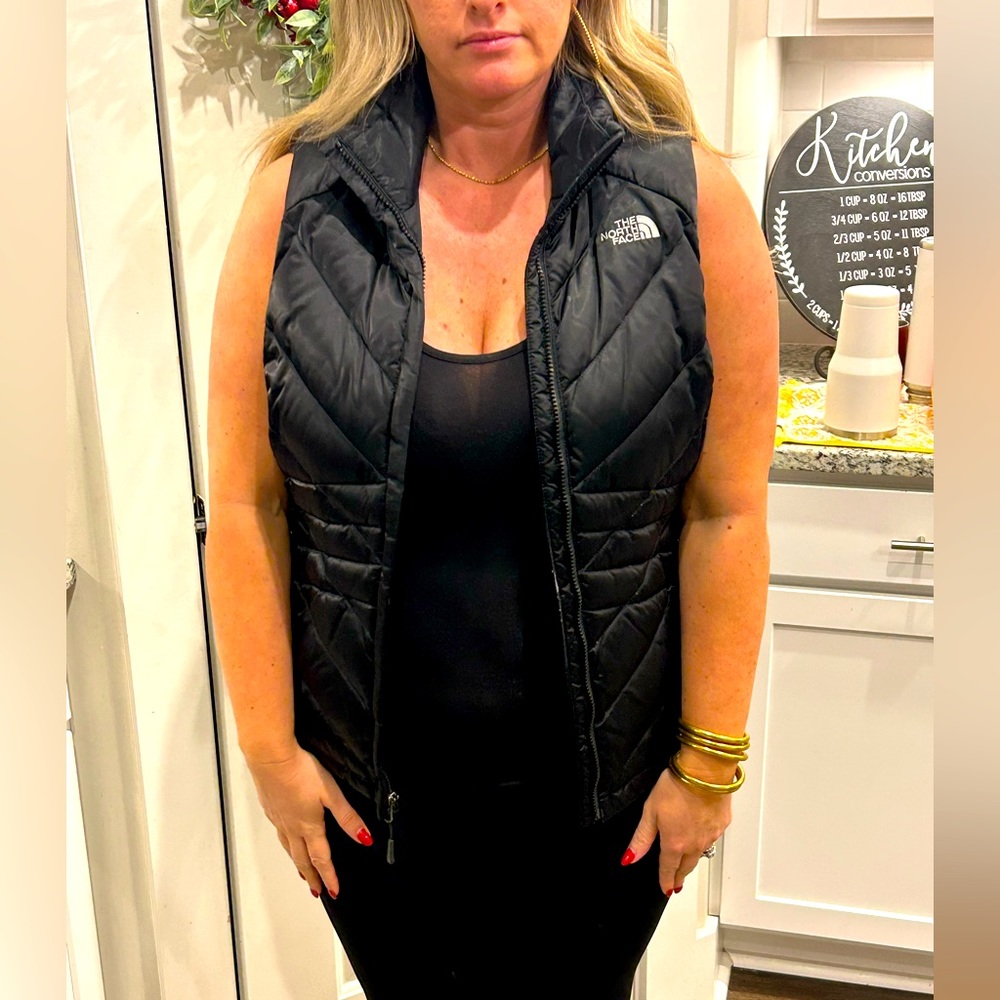 The North Face Black Puffy Vest